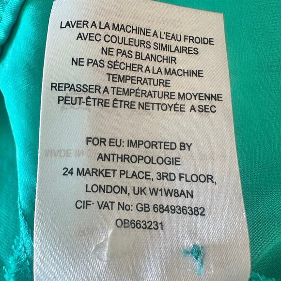 Free People Palm Breeze Mock Neck Keyhole Back Sleeveless Top Small - Picture 9 of 9